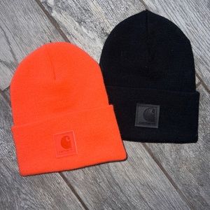 2 CARHARTT BEANIE HATS - never worn